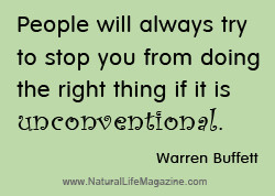 unconventional quote