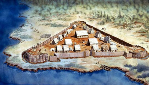 Jamestown, the first permanent English colony in America, was built on ...
