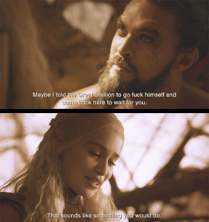 Game of Thrones Daenerys Targaryen & Khal Drogo