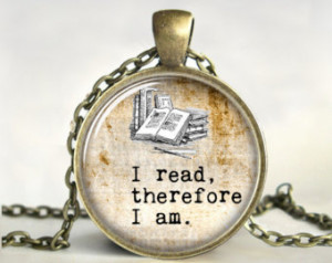 am, Quote jewelr y,Quote pendant, Art Pendant, Text, Library ...