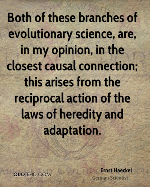 Ernst Haeckel Quotes