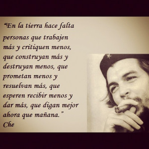 Che Guevara quote Photo by allovertheplace_forsure