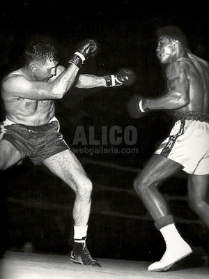 Cassius Clay / Tunney Hunsaker Black/White Press Photo