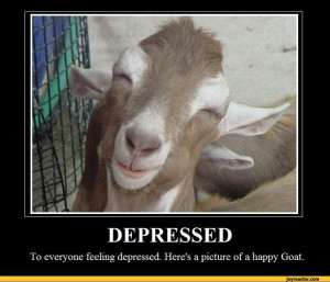 Details ﻿DEPRESSED To everyone feeling depressed. Here's a picture ...