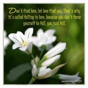 Love Quotes: Don’t Find Love