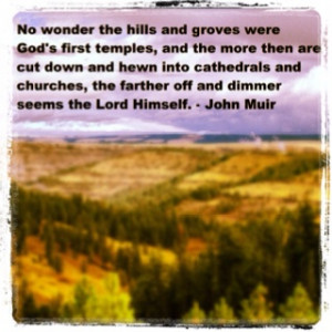 so much truth here. God's presence is astoundingly obvious in nature.