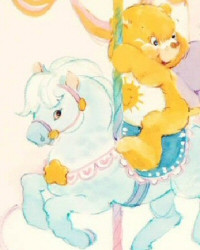 Meet Funshine Bear. Funshine Bear always wears a smile. Being happy is ...