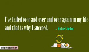 Failure Quotes / Life Quotes / Michael Jordan Quotes / Success Quotes