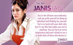 took Zimbio's 'Mean Girls' personality quiz and I'm Janis Ian! Who ...