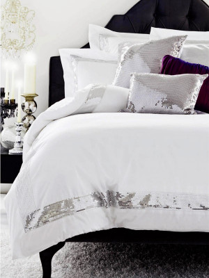 Silver Sequin Bedding Sets