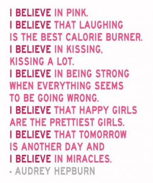 ... that laughing is the best calorie burner. Audrey Hepburn Quotes