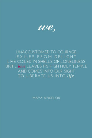 Joy - Maya Angelou Quote >>Free Printable