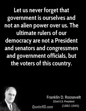 Famous Quotes By Franklin Roosevelt