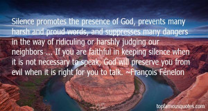 Famous Quotes About Silence And God