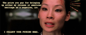 aspire to be just like O-ren Ishii from kill bill, she has such a ...