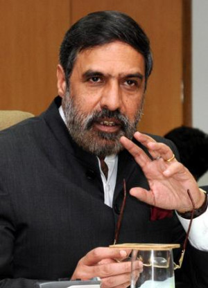 ... Minister for Commerce and Industry Anand Sharma. Photo: V.V.Krishnan