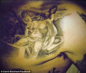 Il nuovo tattoo di David Beckham
