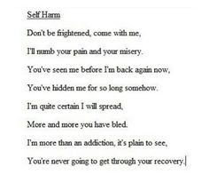... depression cut harming quotes cutting quotes sadquotes 3 self harming