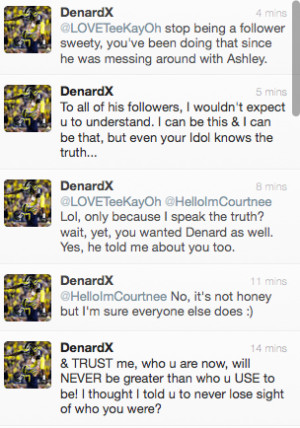 Tell Me, Denard's Followers: The Denard Robinson's Ex Twitter-Hacking ...
