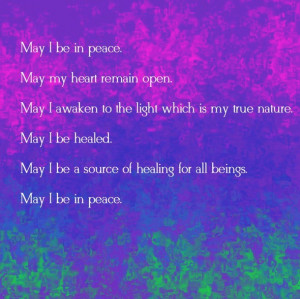 Buddhist Blessing ~ Metta