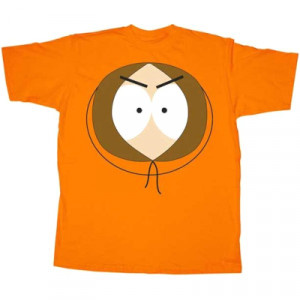 Kenny McCormick South Park Face T-Shirt
