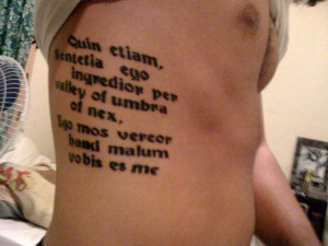 ... latin forum regarding awful latin tattoos the one in the picture is