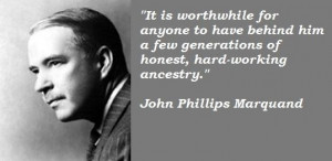 John phillips marquand famous quotes 1