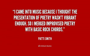 Patti Smith Poems