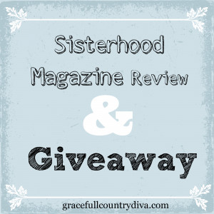 Sisterhood Magazine Review and Giveaway