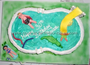coolest-birthday-cakes...Swimming Pool Cake