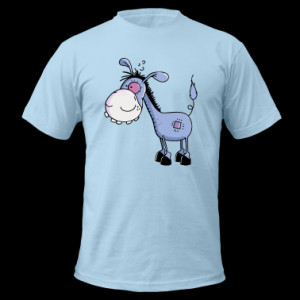 Funny little Donkey - Donkeys T-Shirts