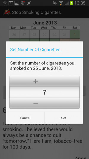 ... -Have Tool For Everyone Serious About Quitting The Smoking Habit