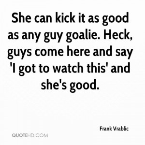 Soccer Goalie Quotes and Sayings
