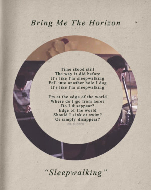 Bring Me The Horizon bmth bands insecure life quotes emotions ...