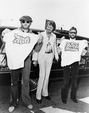 Harry Nilsson, friend and Ringo Starr