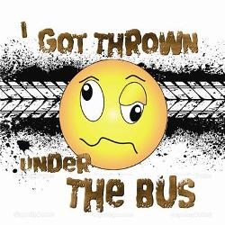 under_the_busdesign_3_greeting_card.jpg?height=250&width=250 ...