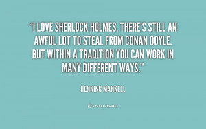 Sherlock Holmes Quotes