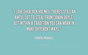 Sherlock Holmes Quotes