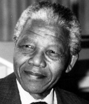 Nelson Mandela, primer galardonado con el Premio Sajarov en 1988.