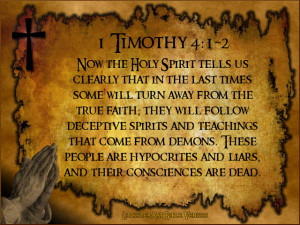 Timothy 4:1-2 (New Living Translation)