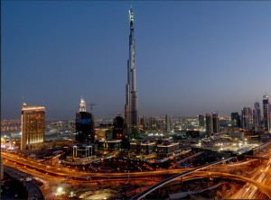 World Tallest Building Burj Khalifa in Dubai UAE