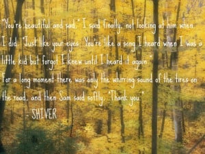 Sorry the Shiver one is so hard to read!)