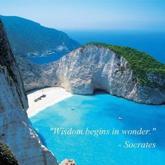 Wisdom begins in wonder.