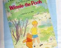 Winnie-the-Pooh, 1965 Whitman Big T ell-a-Tale book ...