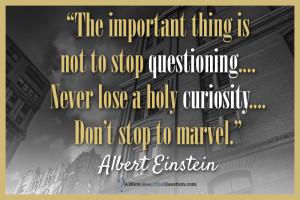 Albert Einstein Holy Curiosity