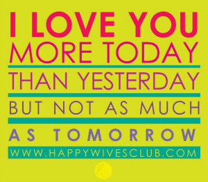 Love You More Today