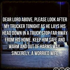 Proud Truckers Wife