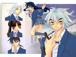 Inuyasha and Friends At School photo IY__Senior_High_and_A_Hair_Cut_by ...
