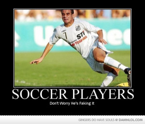 Not All Soccer Players Fake Injury!
