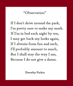 Dorothy Parker
